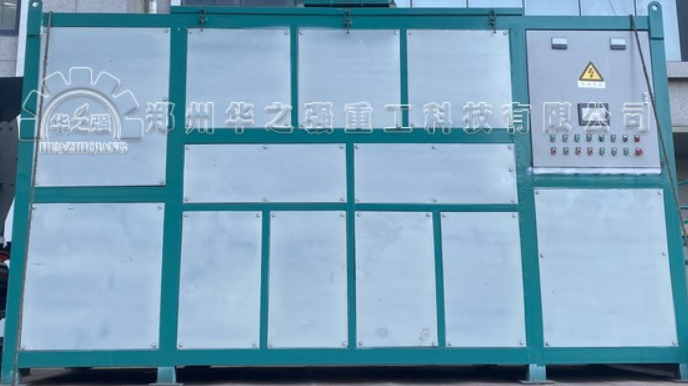 奶牛場牛糞發酵罐擺在場區角落，不占地方，快速肥